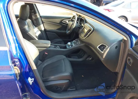 2015 Chrysler 200 C из США, поврежденный, VIN 1C3CCCCGXFN517269